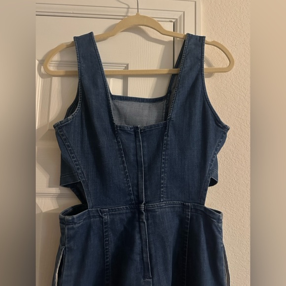 Madewell Cut Out Denim Dress - Picture 11 of 11